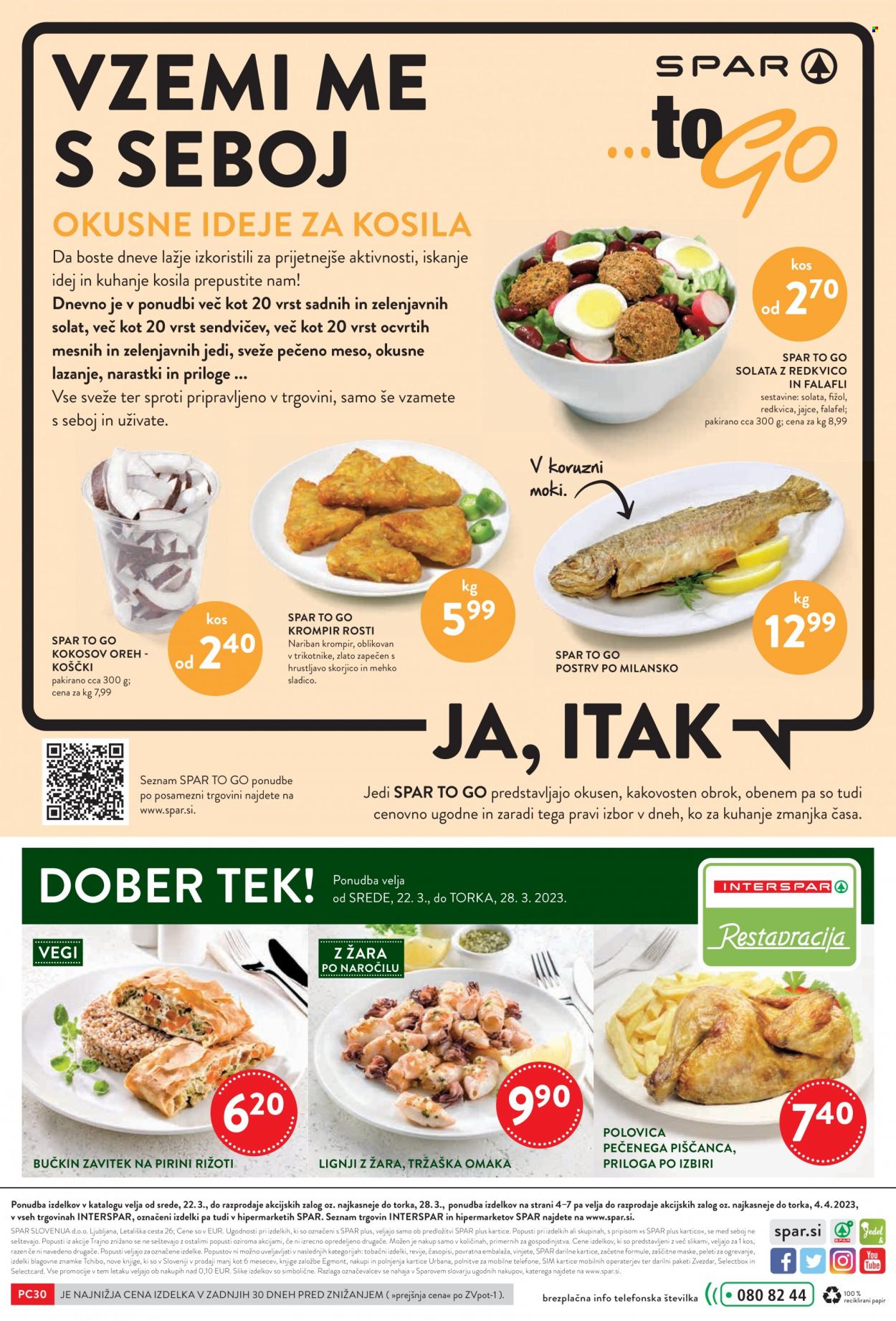 INTERSPAR katalog - 22.3.2023 - 4.4.2023. Stran 8