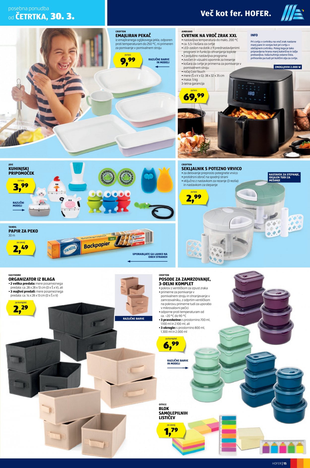 Hofer katalog - 23.3.2023 - 1.4.2023. Stran 15