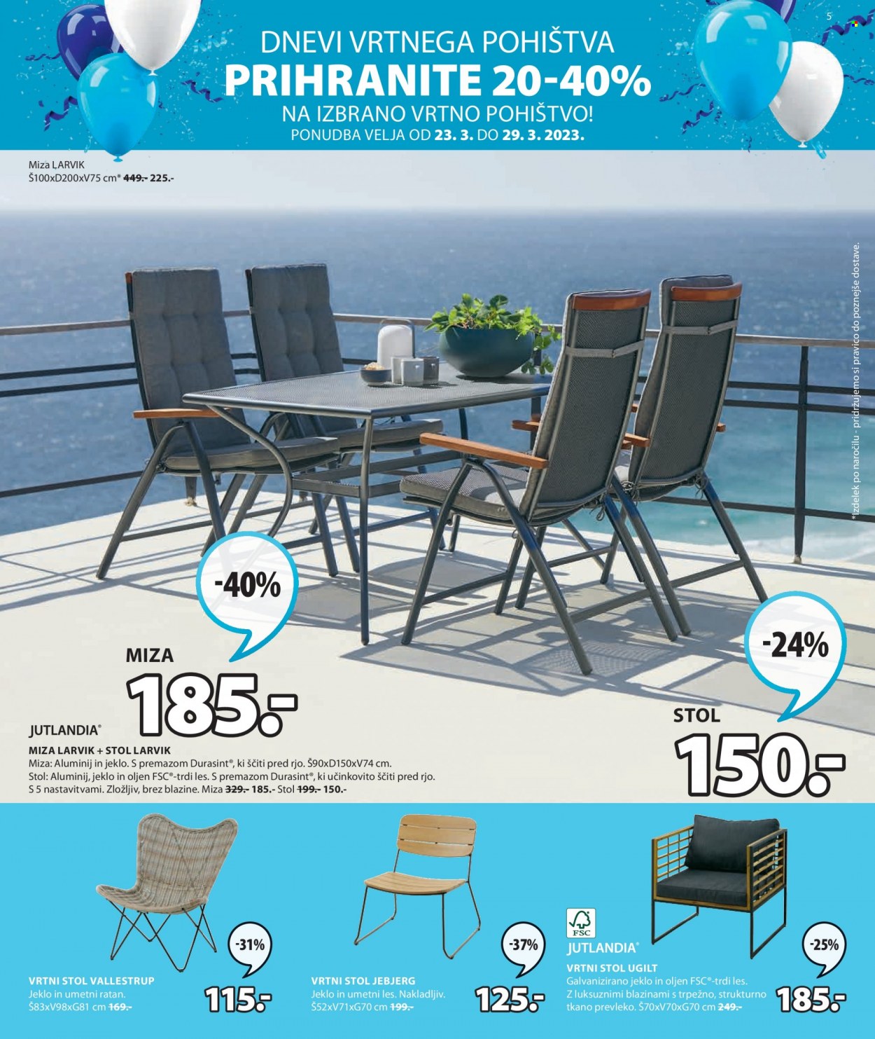JYSK katalog - 23.3.2023 - 10.4.2023. Stran 5