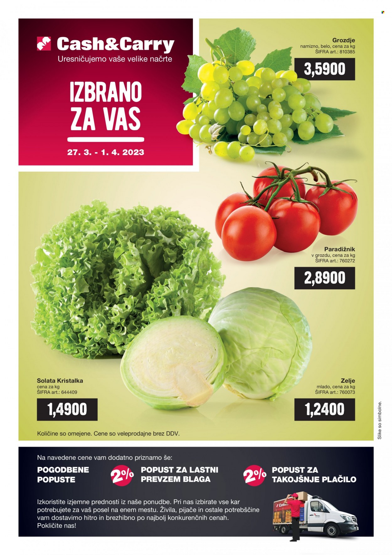 Mercator Cash & Carry katalog - 27.3.2023 - 1.4.2023. Stran 1