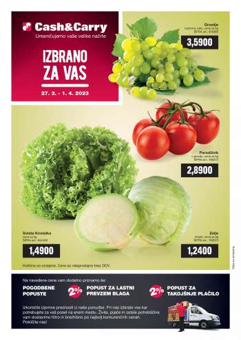 Mercator Cash & Carry katalog - 27.3.2023 - 1.4.2023.
