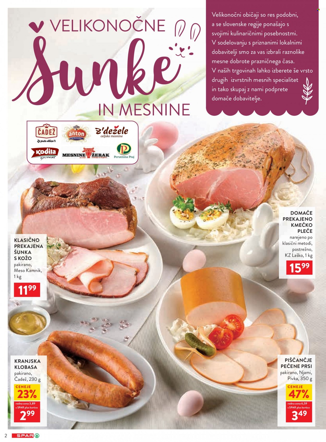 SPAR katalog - 29.3.2023 - 11.4.2023. Stran 2