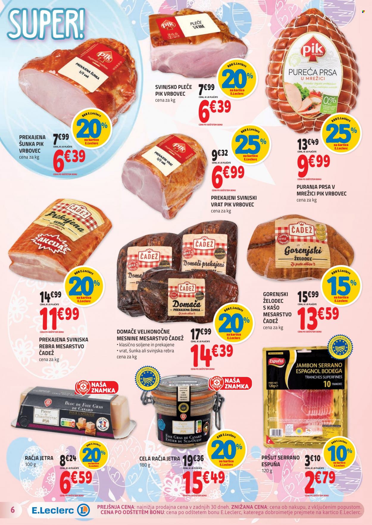 E.Leclerc katalog - 29.3.2023 - 8.4.2023. Stran 6