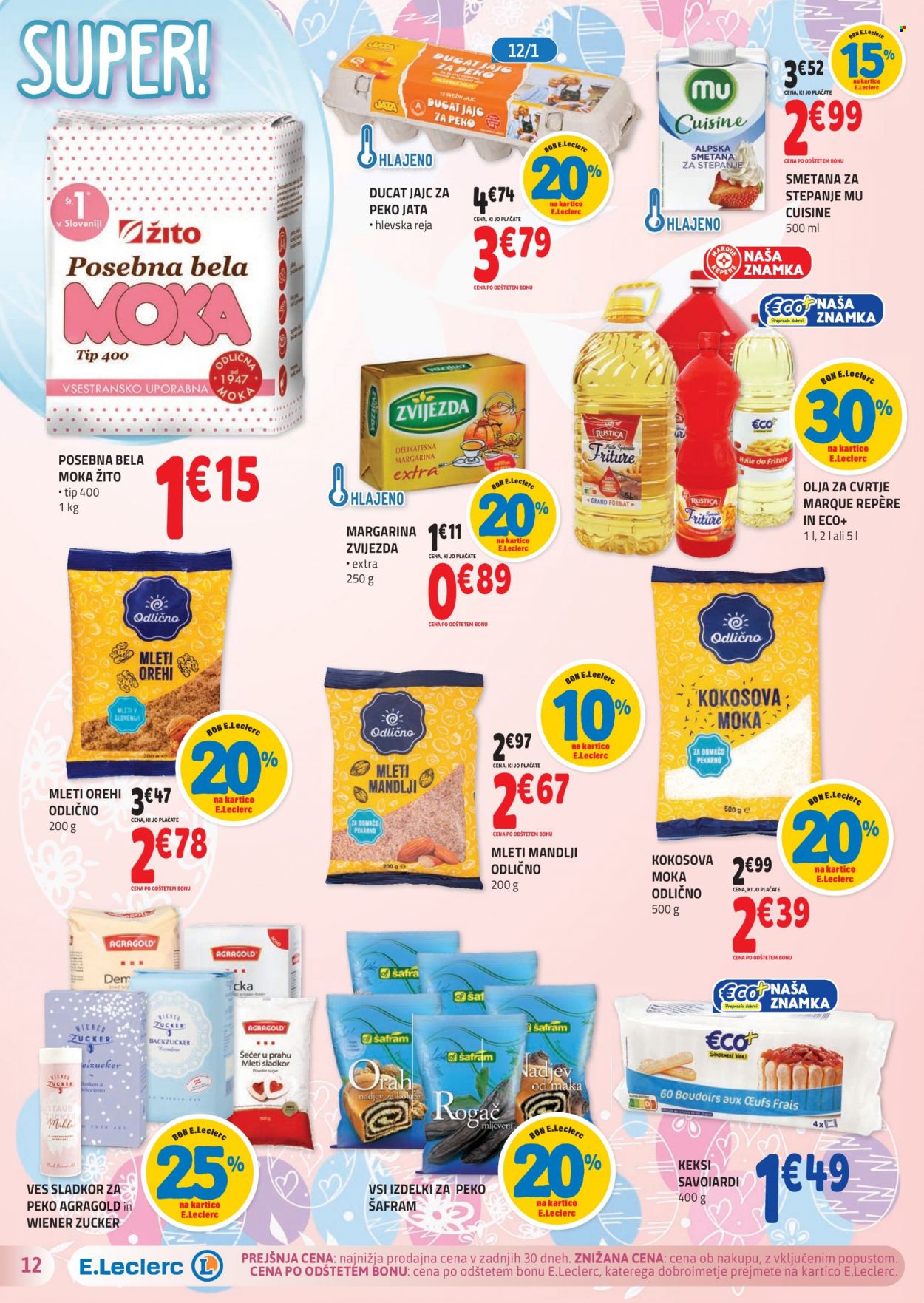 E.Leclerc katalog - 29.3.2023 - 8.4.2023. Stran 12