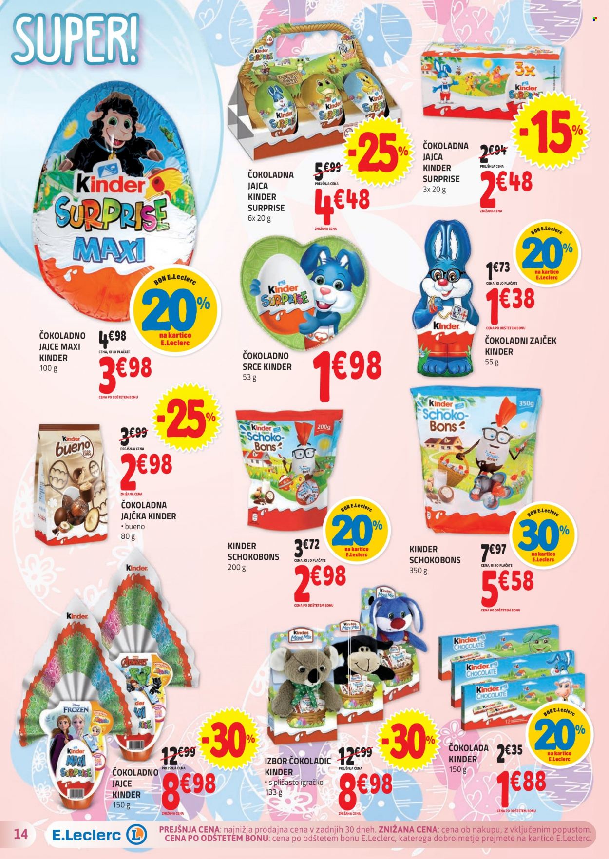 E.Leclerc katalog - 29.3.2023 - 8.4.2023. Stran 14