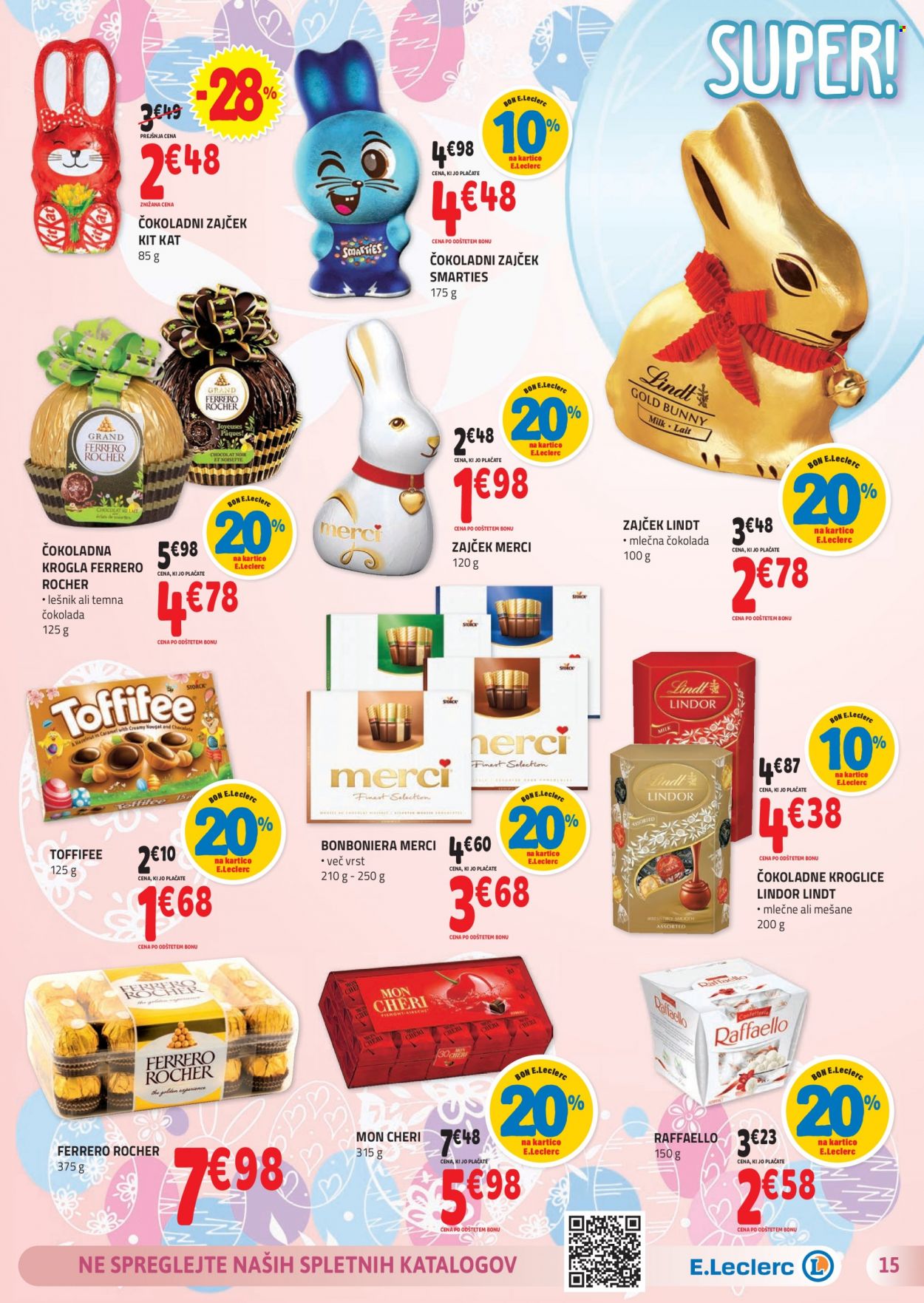 E.Leclerc katalog - 29.3.2023 - 8.4.2023. Stran 15