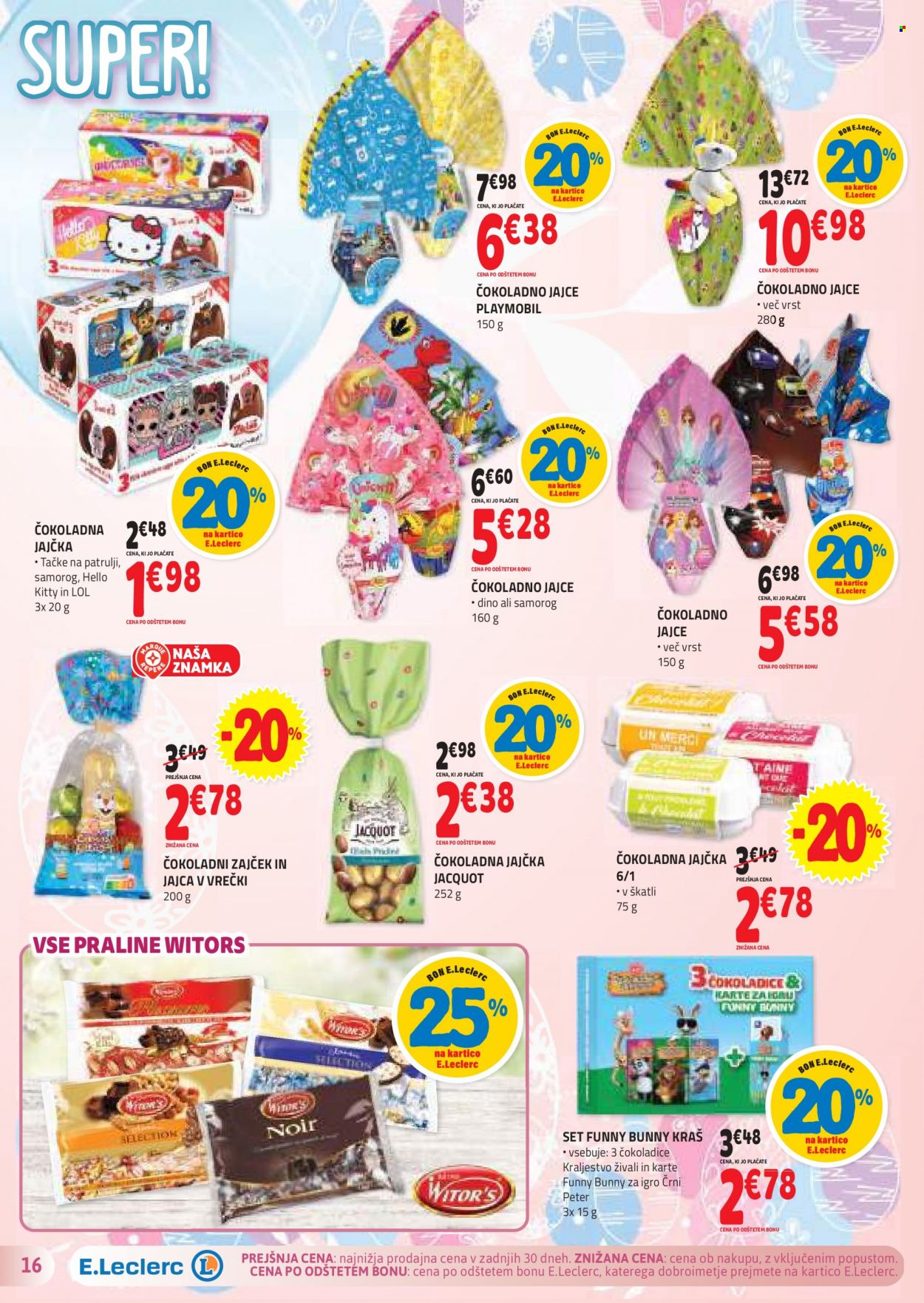 E.Leclerc katalog - 29.3.2023 - 8.4.2023. Stran 16