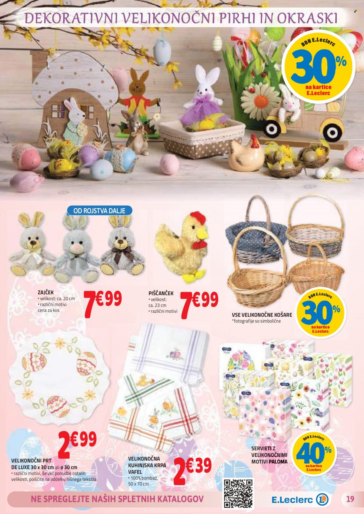 E.Leclerc katalog - 29.3.2023 - 8.4.2023. Stran 19