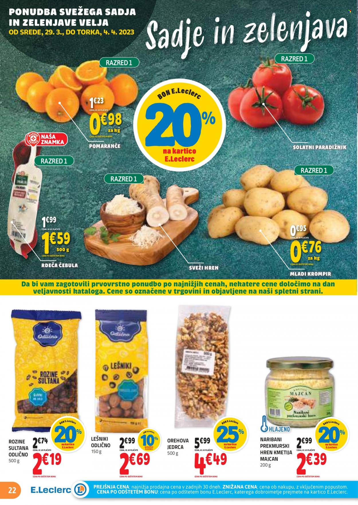 E.Leclerc katalog - 29.3.2023 - 8.4.2023. Stran 22