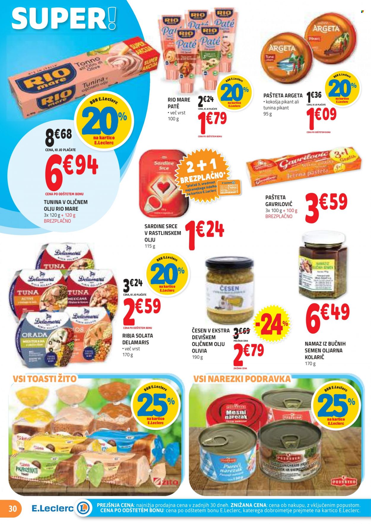 E.Leclerc katalog - 29.3.2023 - 8.4.2023. Stran 30