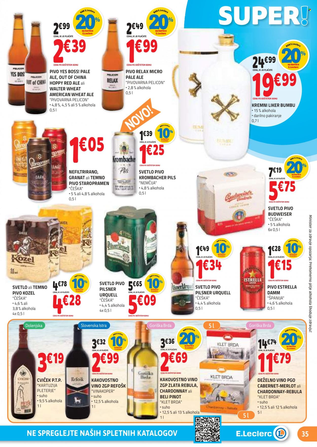 E.Leclerc katalog - 29.3.2023 - 8.4.2023. Stran 35