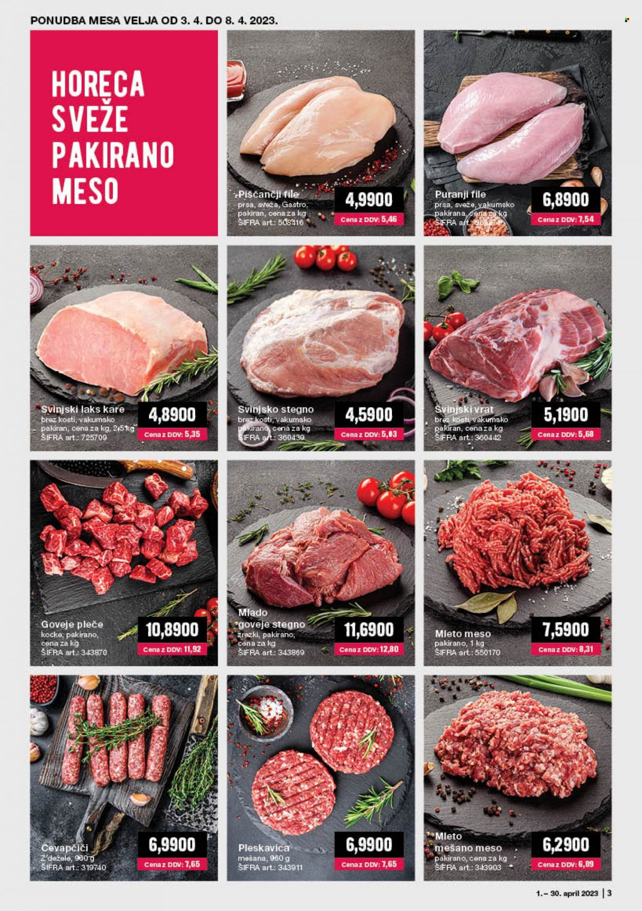 Mercator Cash & Carry katalog - 1.4.2023 - 30.4.2023. Stran 3