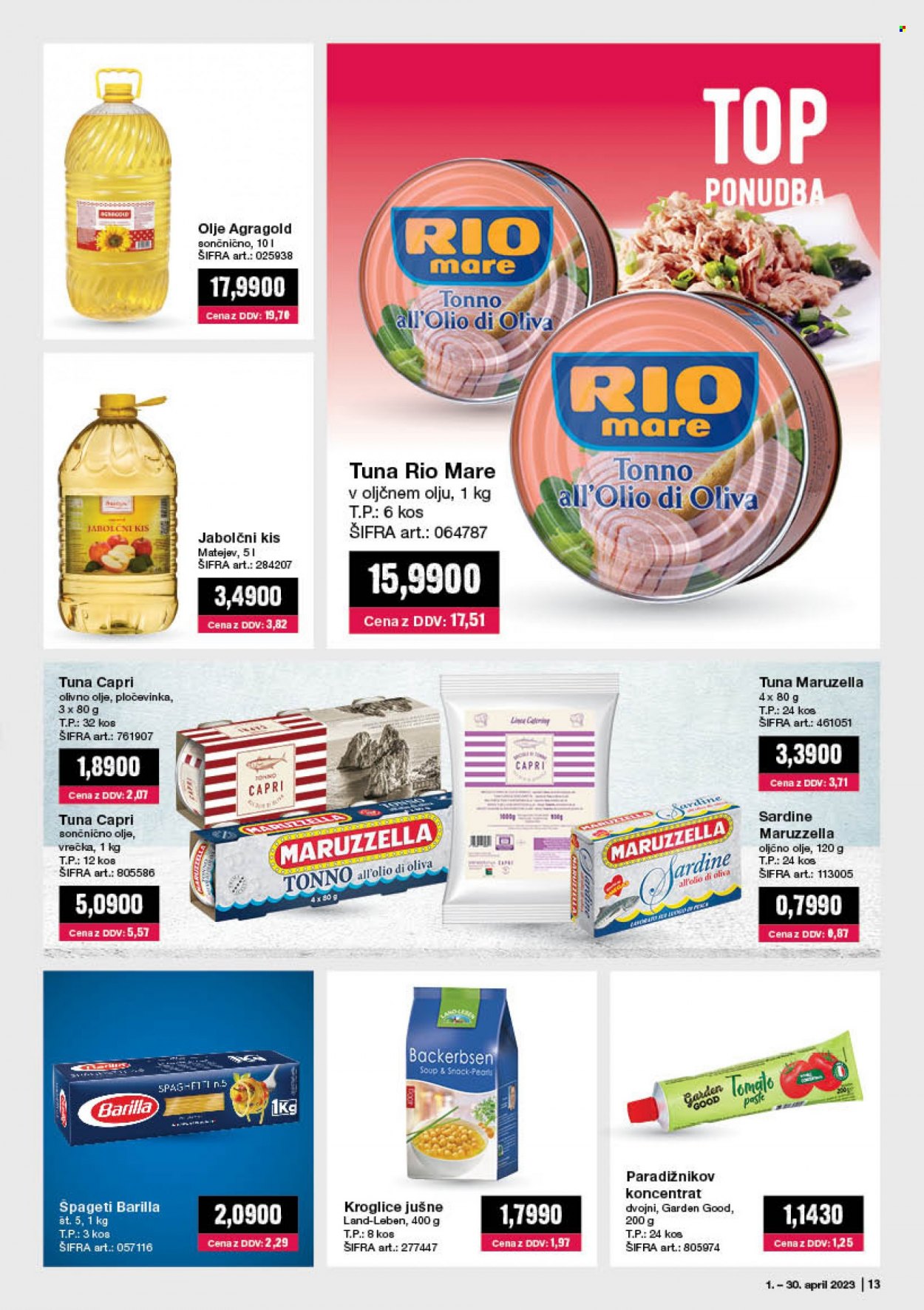 Mercator Cash & Carry katalog - 1.4.2023 - 30.4.2023. Stran 13