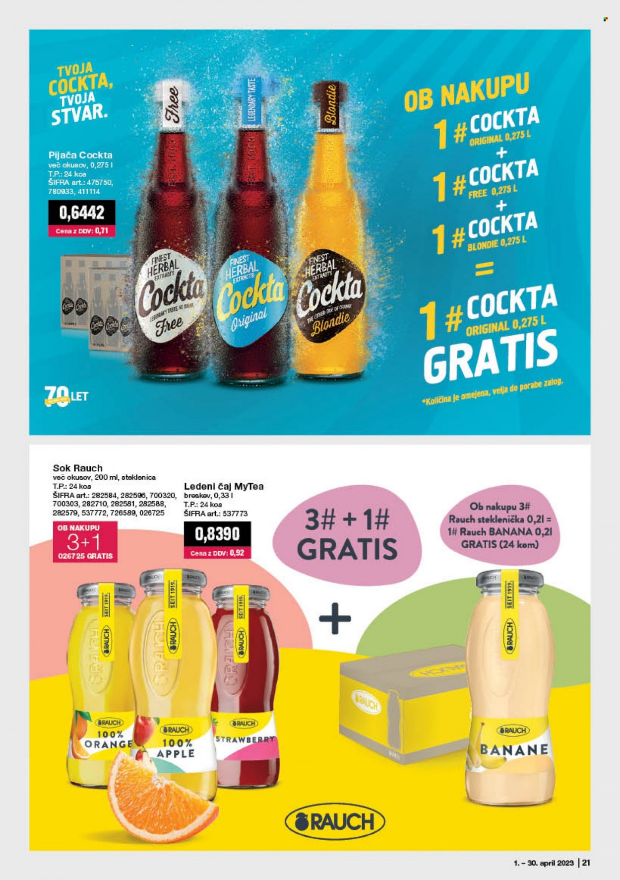 Mercator Cash & Carry katalog - 1.4.2023 - 30.4.2023. Stran 21