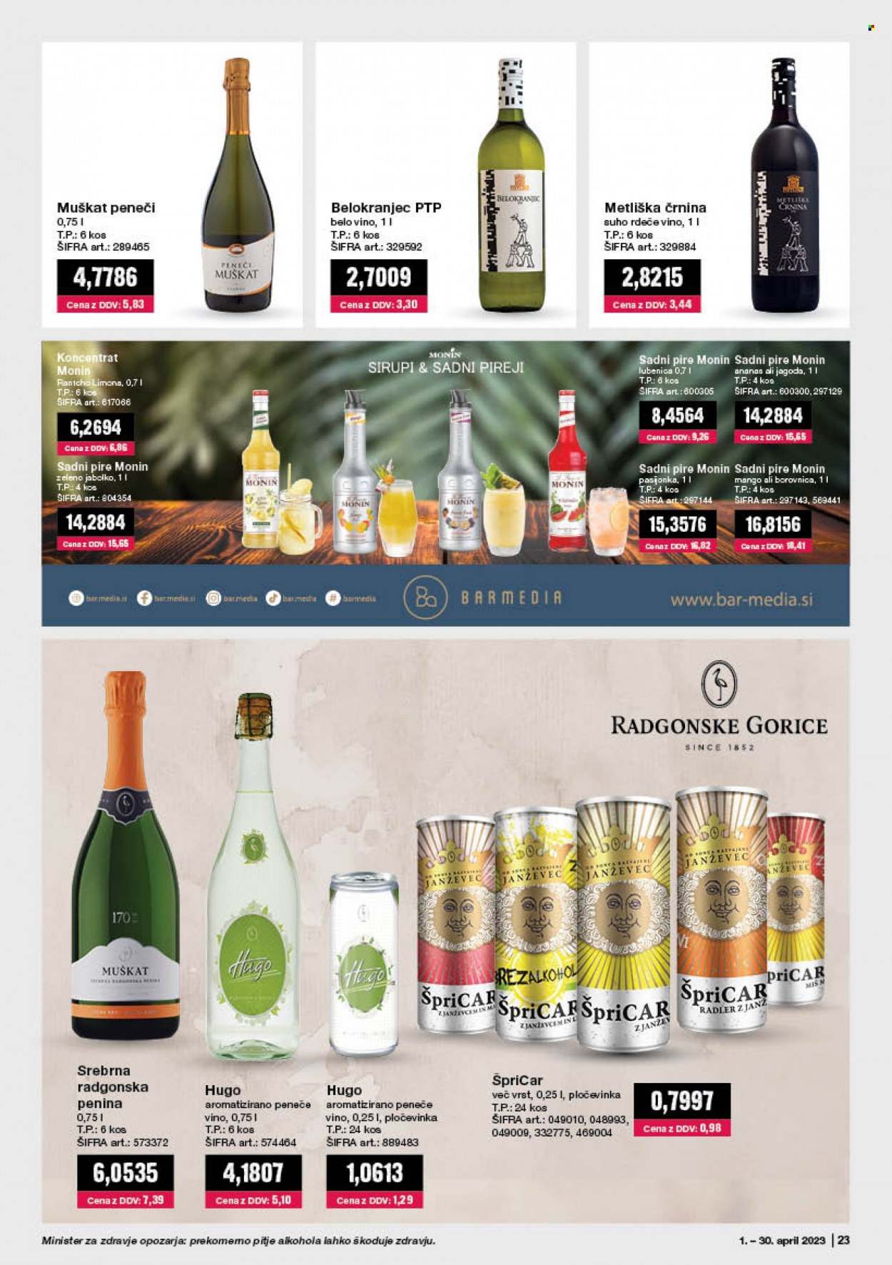 Mercator Cash & Carry katalog - 1.4.2023 - 30.4.2023. Stran 23