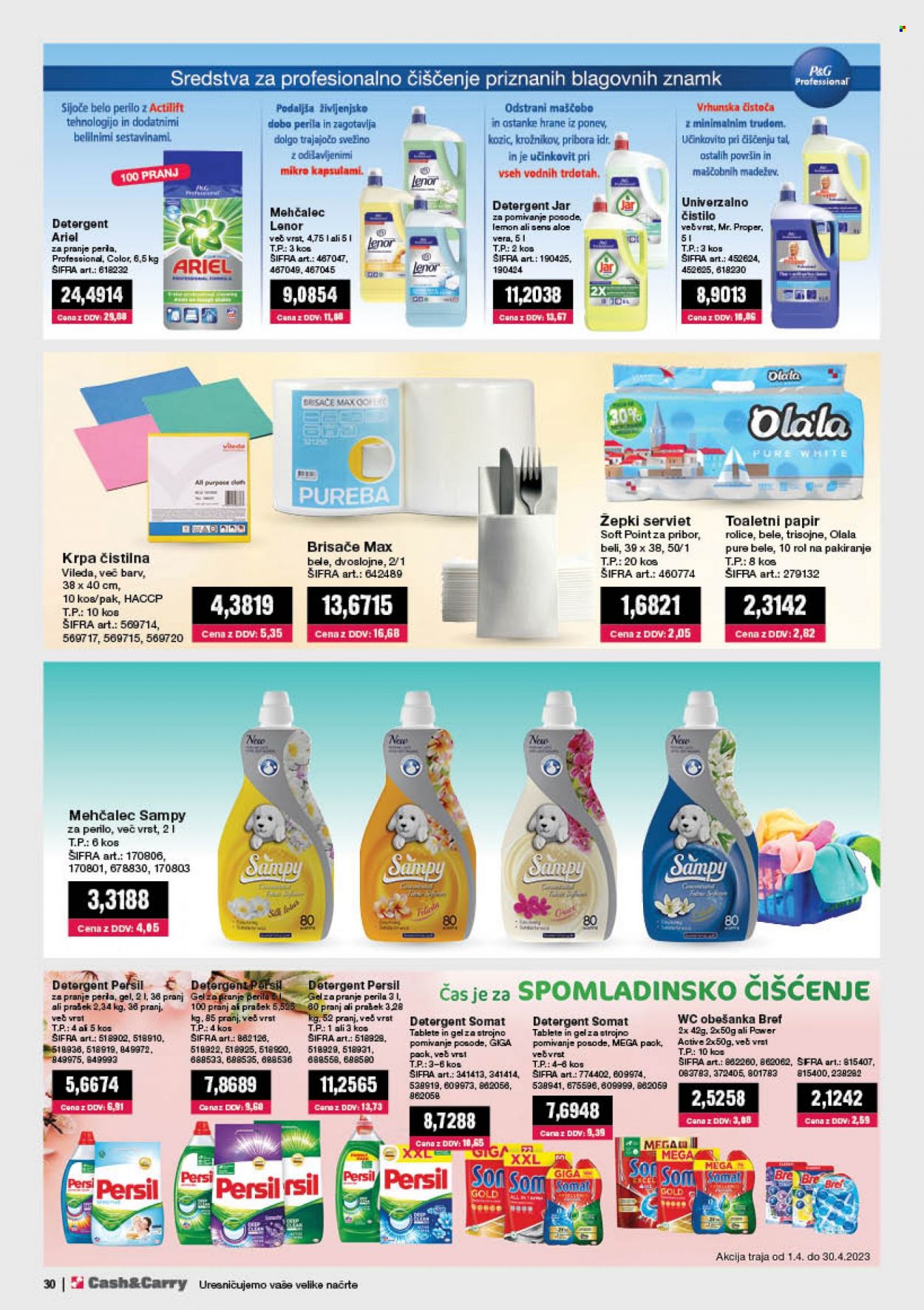 Mercator Cash & Carry katalog - 1.4.2023 - 30.4.2023. Stran 30