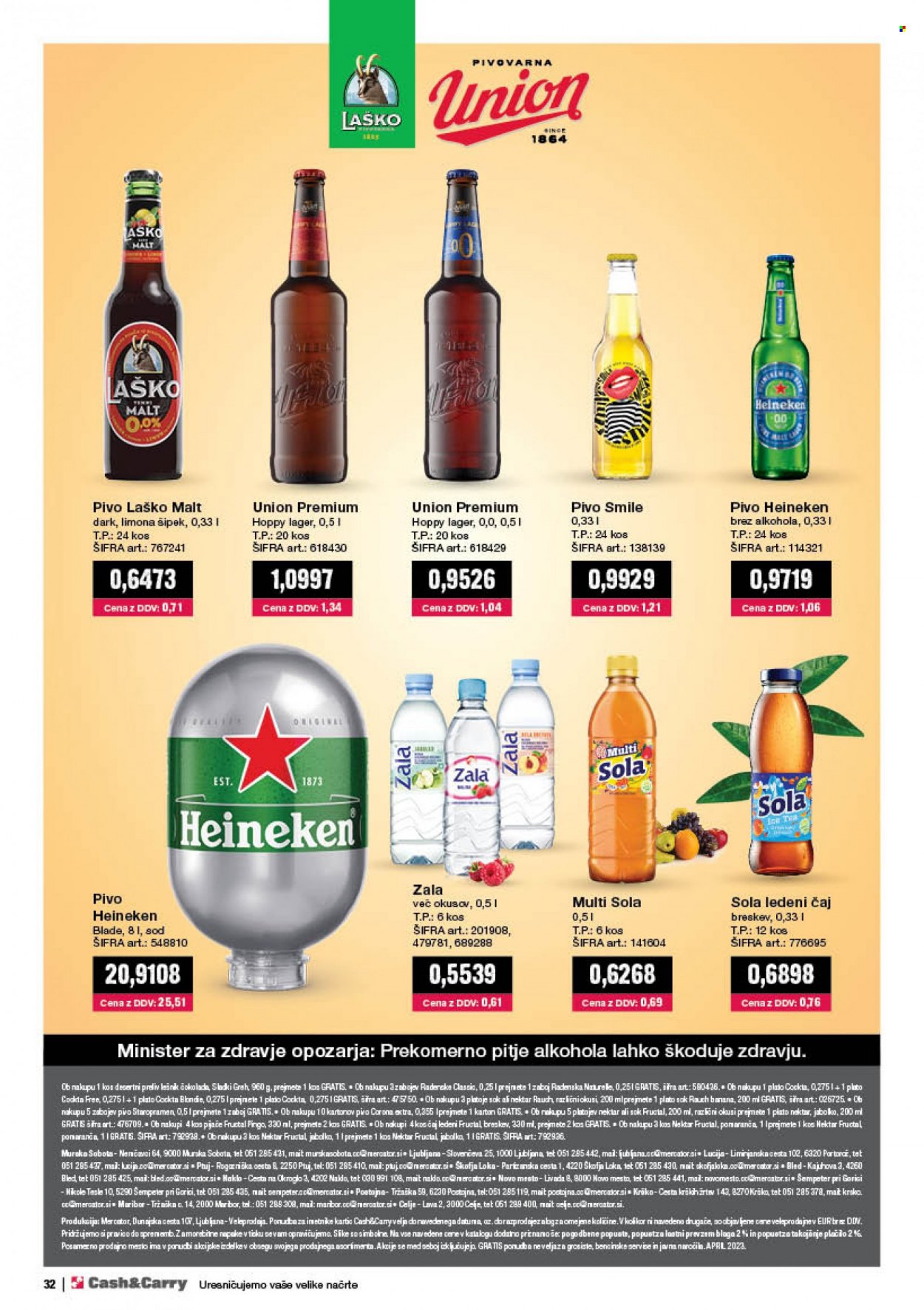 Mercator Cash & Carry katalog - 1.4.2023 - 30.4.2023. Stran 32