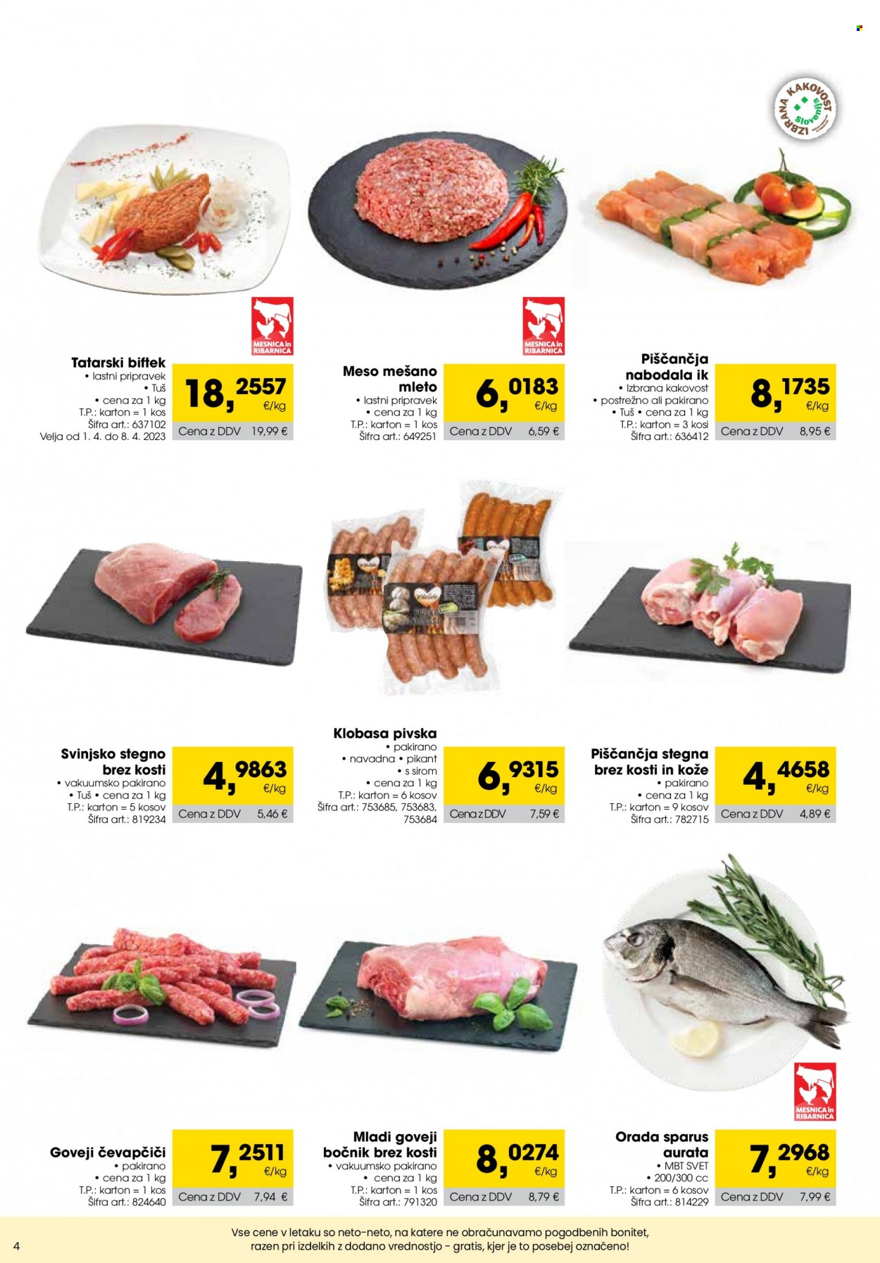 Tuš Cash & Carry katalog - 1.4.2023 - 30.4.2023. Stran 4