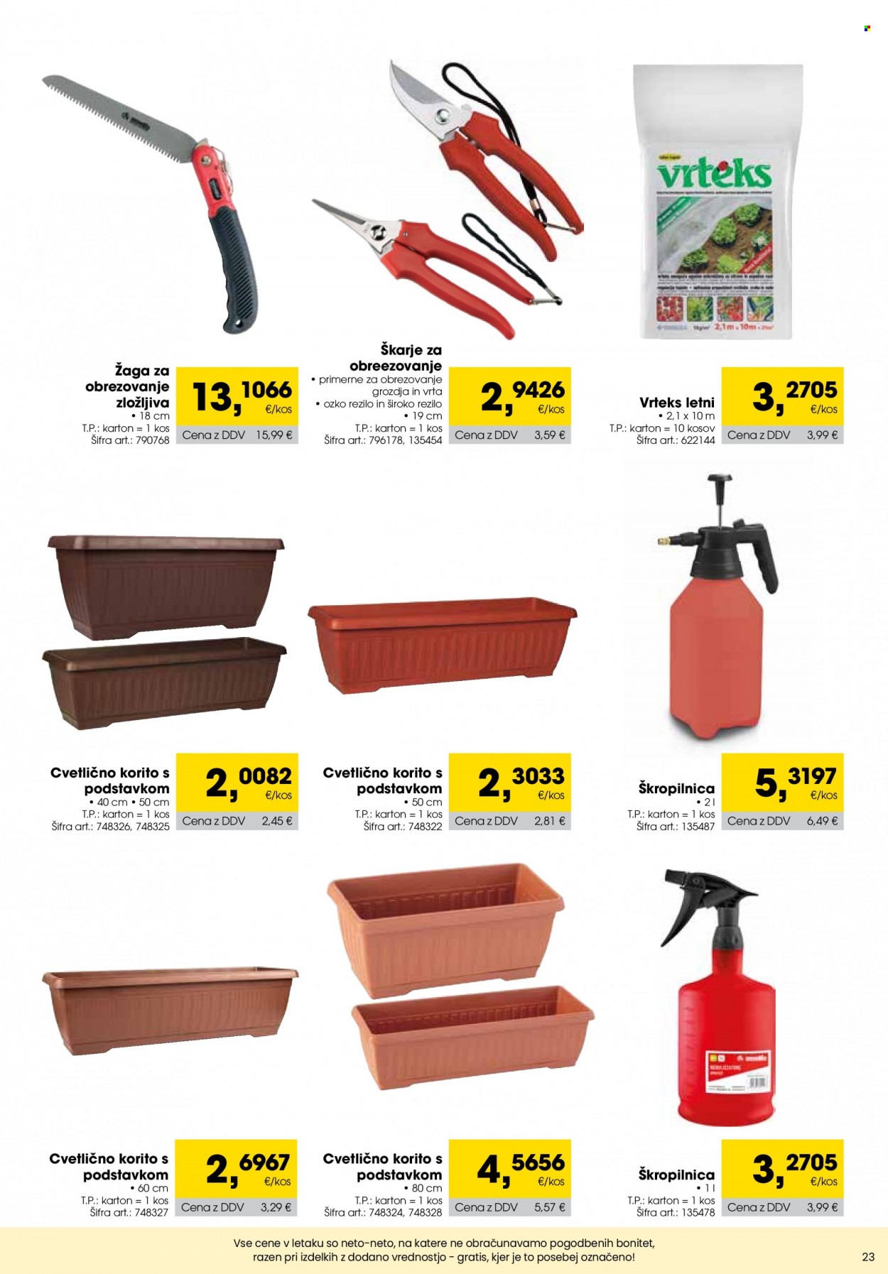 Tuš Cash & Carry katalog - 1.4.2023 - 30.4.2023. Stran 23