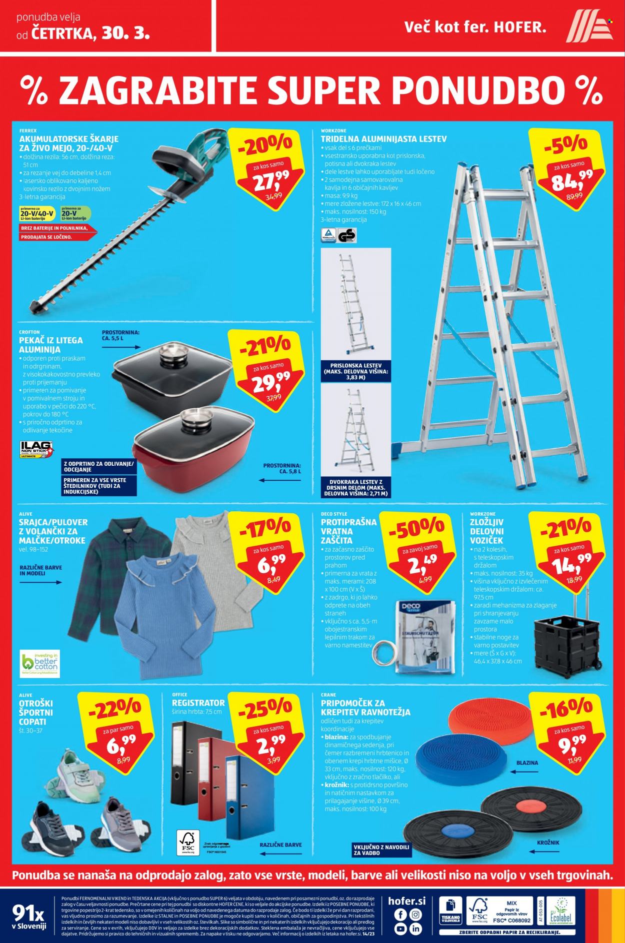 Hofer katalog - 30.3.2023 - 8.4.2023. Stran 20