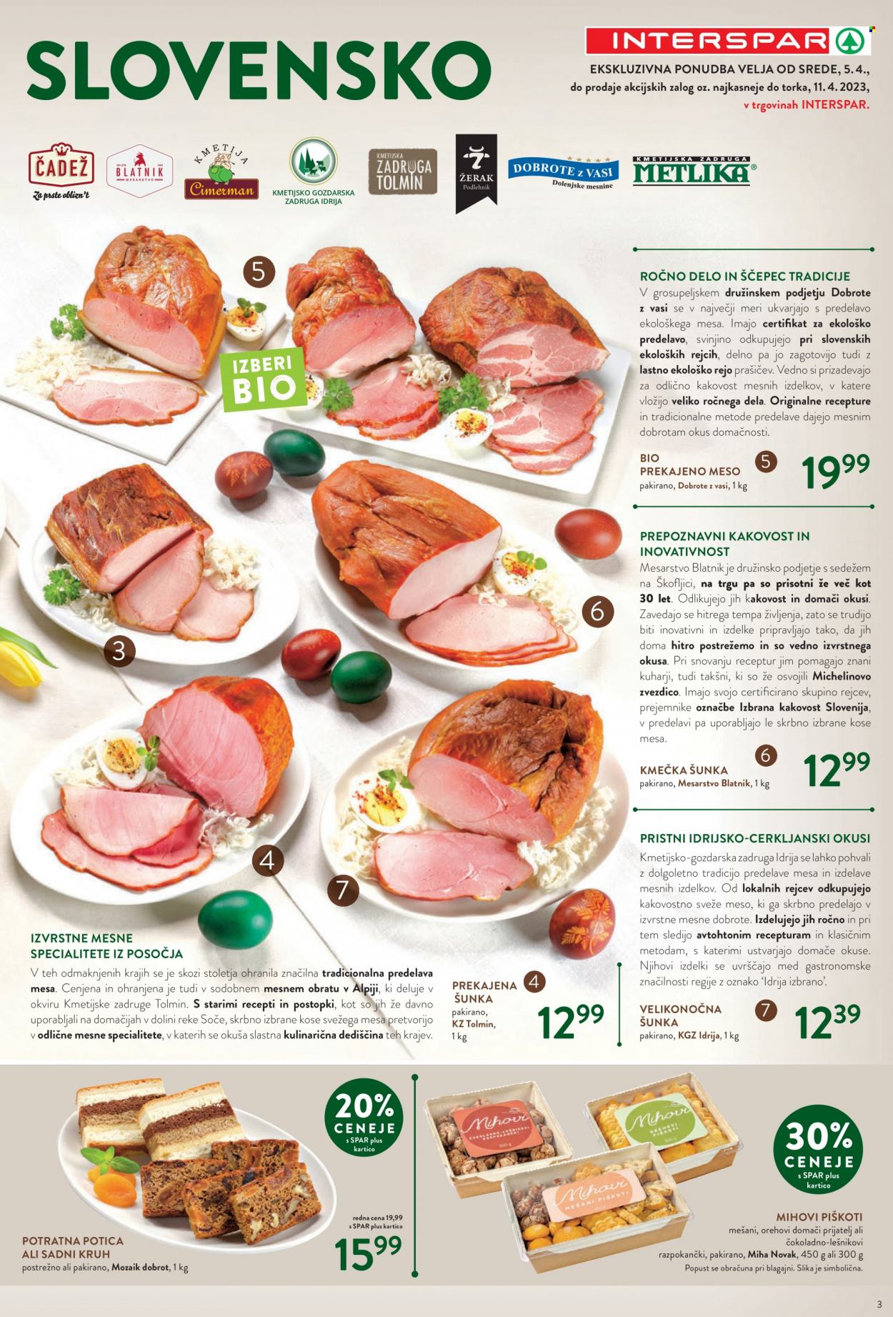 INTERSPAR katalog - 5.4.2023 - 18.4.2023. Stran 3