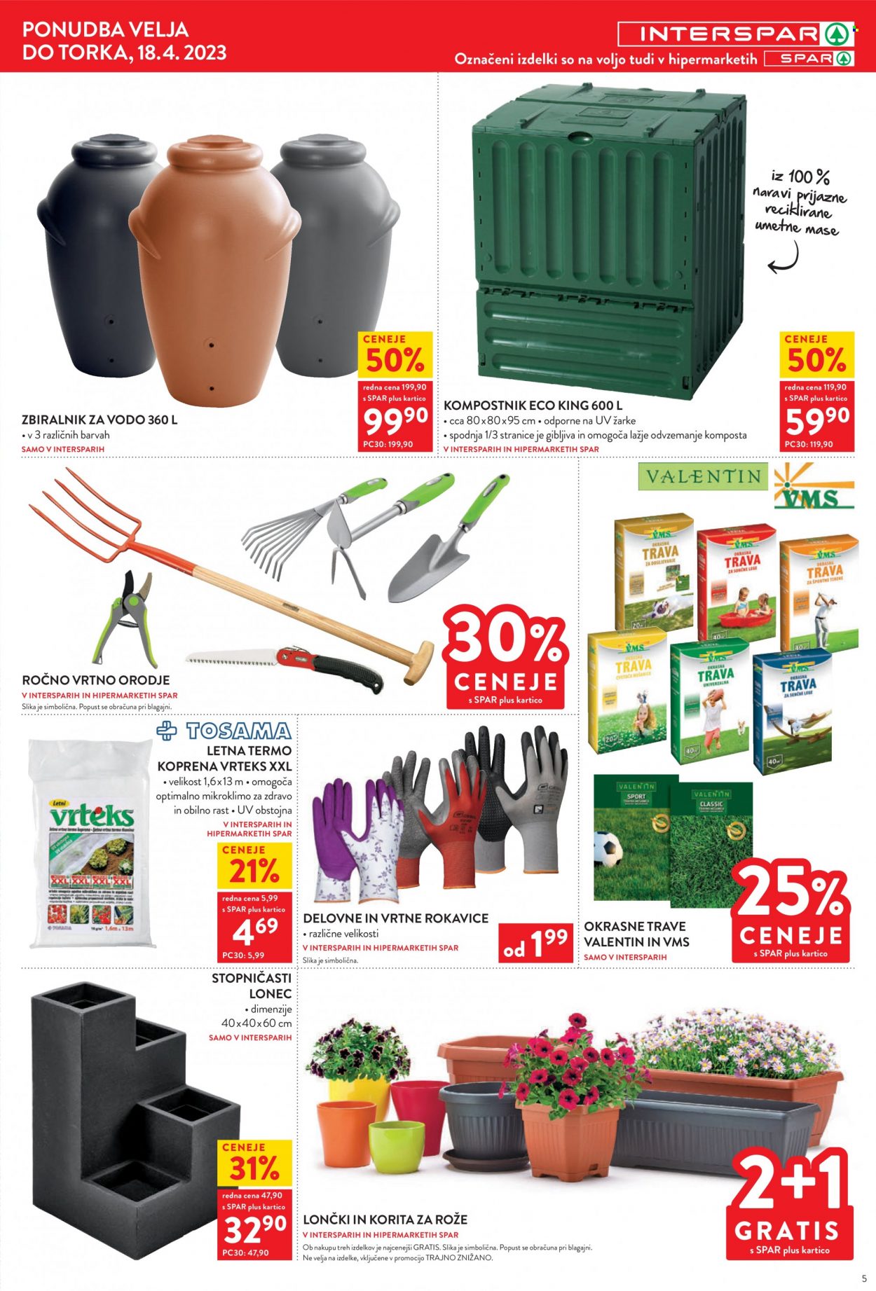 INTERSPAR katalog - 5.4.2023 - 18.4.2023. Stran 5