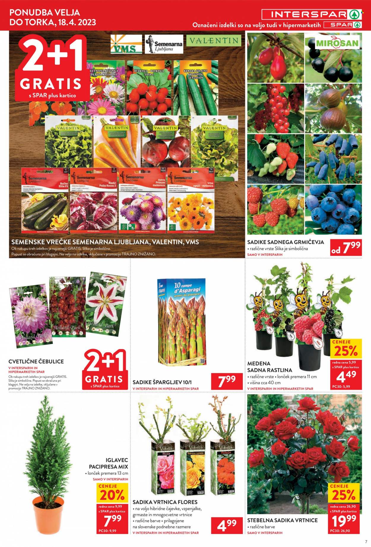 INTERSPAR katalog - 5.4.2023 - 18.4.2023. Stran 7