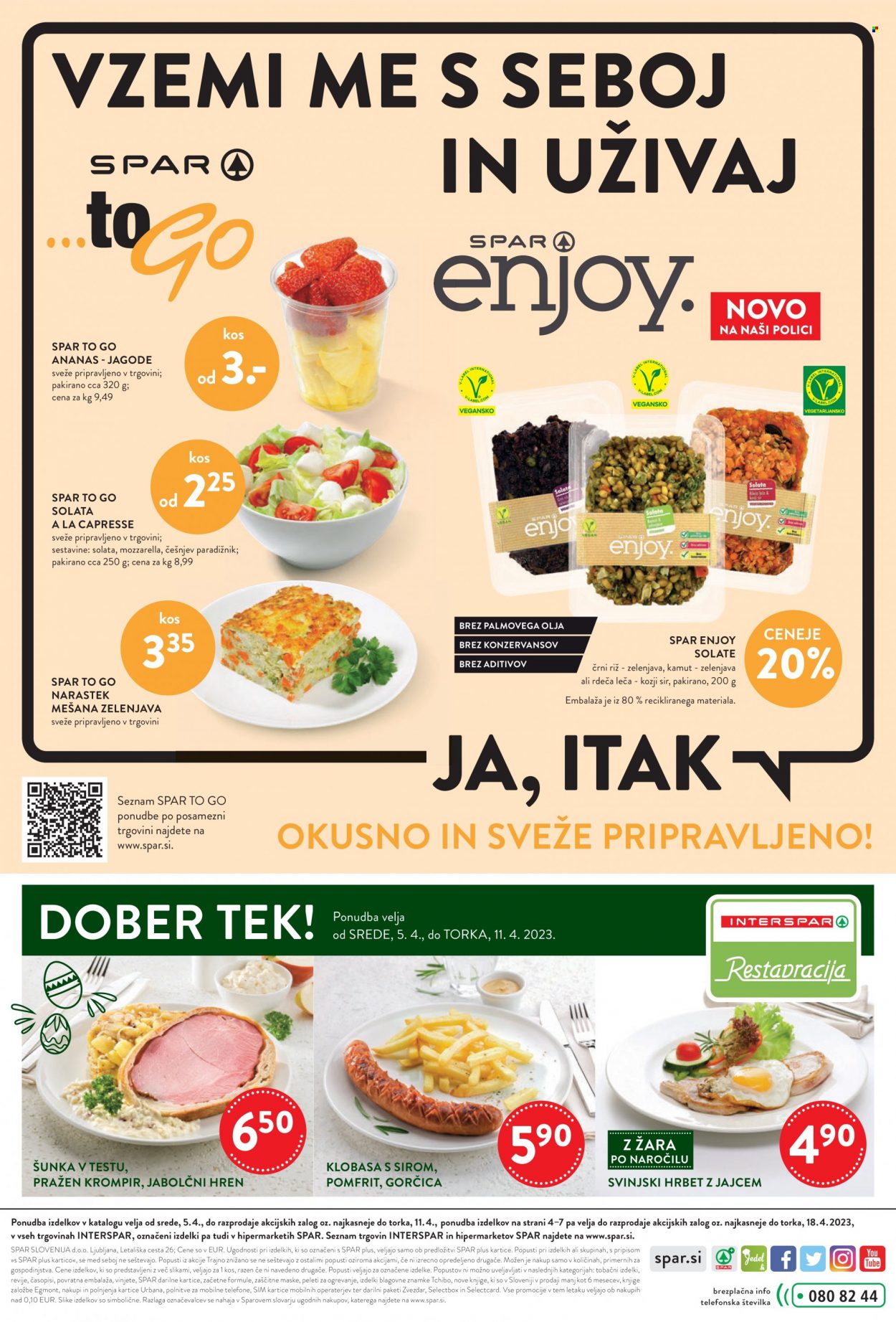 INTERSPAR katalog - 5.4.2023 - 18.4.2023. Stran 10