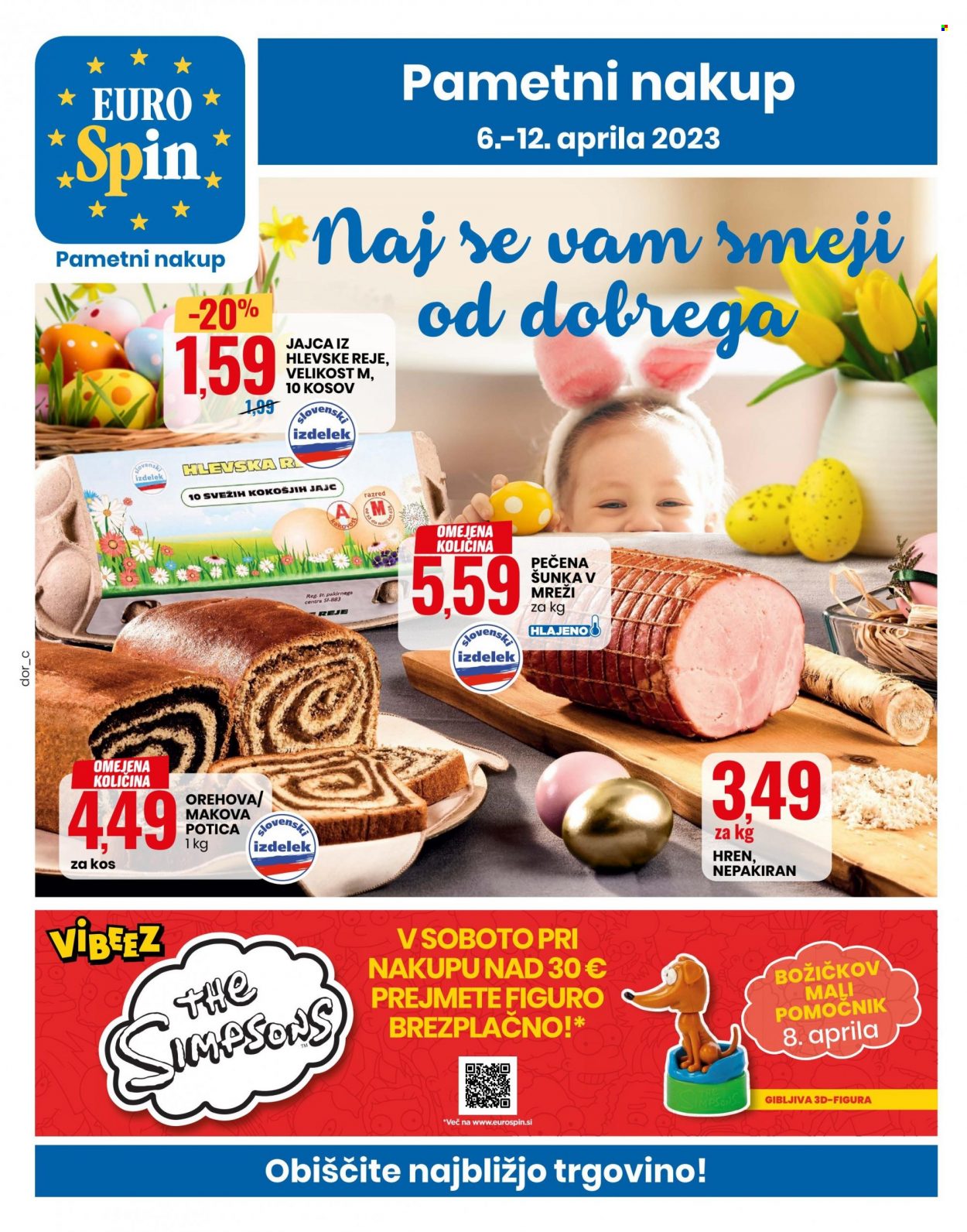EuroSpin katalog - 6.4.2023 - 12.4.2023. Stran 1