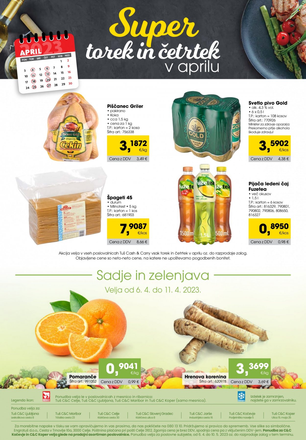 Tuš Cash & Carry katalog - 6.4.2023 - 10.5.2023. Stran 16