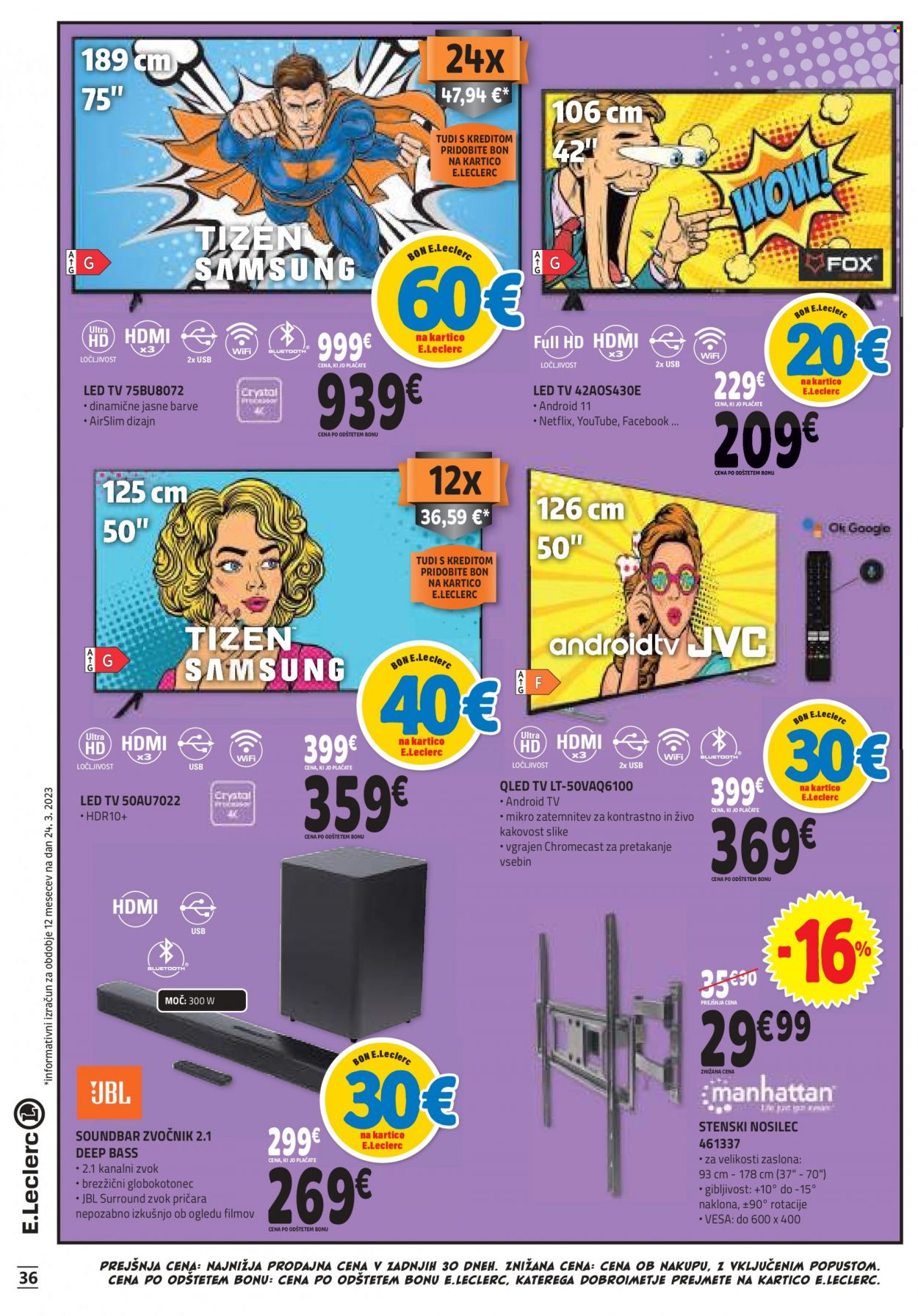 E.Leclerc katalog - 5.4.2023 - 15.4.2023. Stran 36