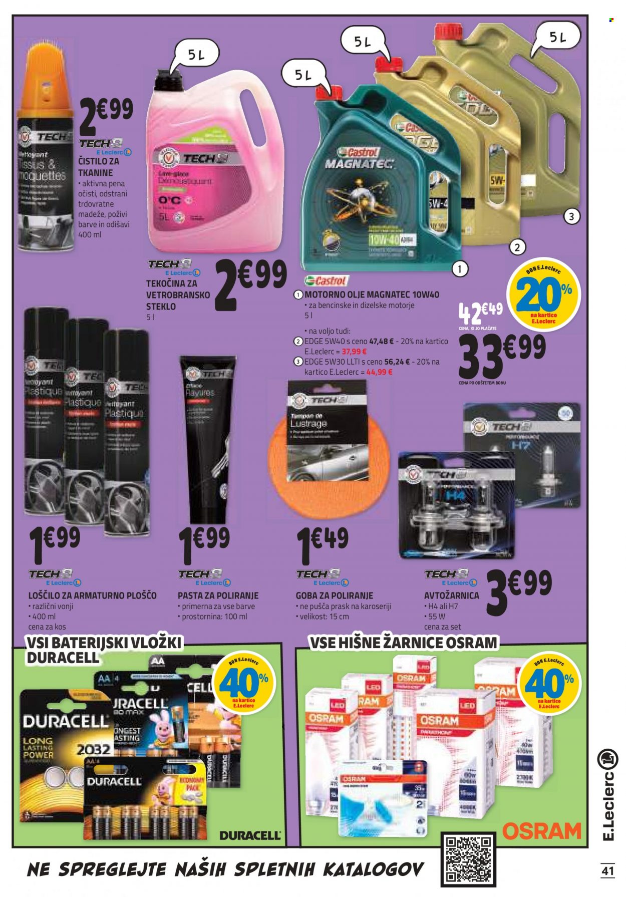 E.Leclerc katalog - 5.4.2023 - 15.4.2023. Stran 41