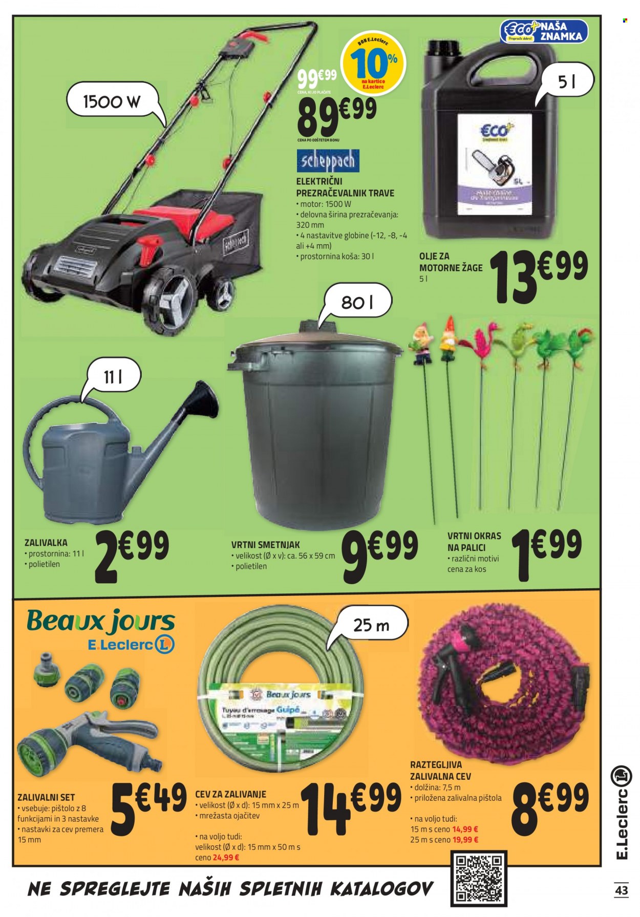 E.Leclerc katalog - 5.4.2023 - 15.4.2023. Stran 43