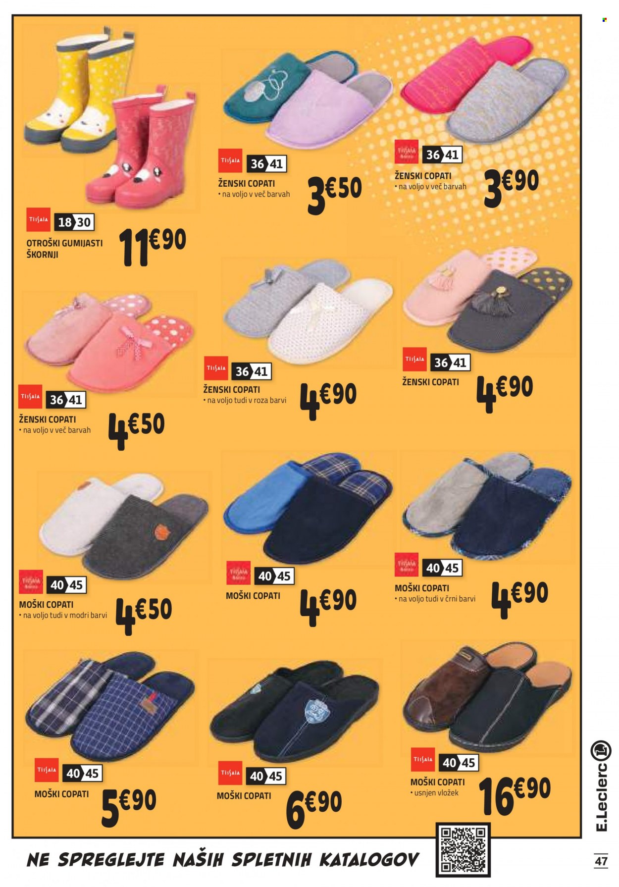 E.Leclerc katalog - 5.4.2023 - 15.4.2023. Stran 47