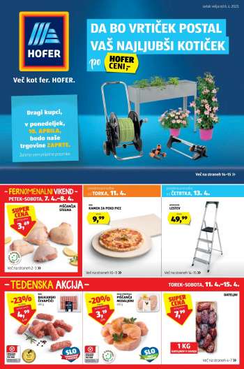 Hofer katalog - 6.4.2023 - 15.4.2023.