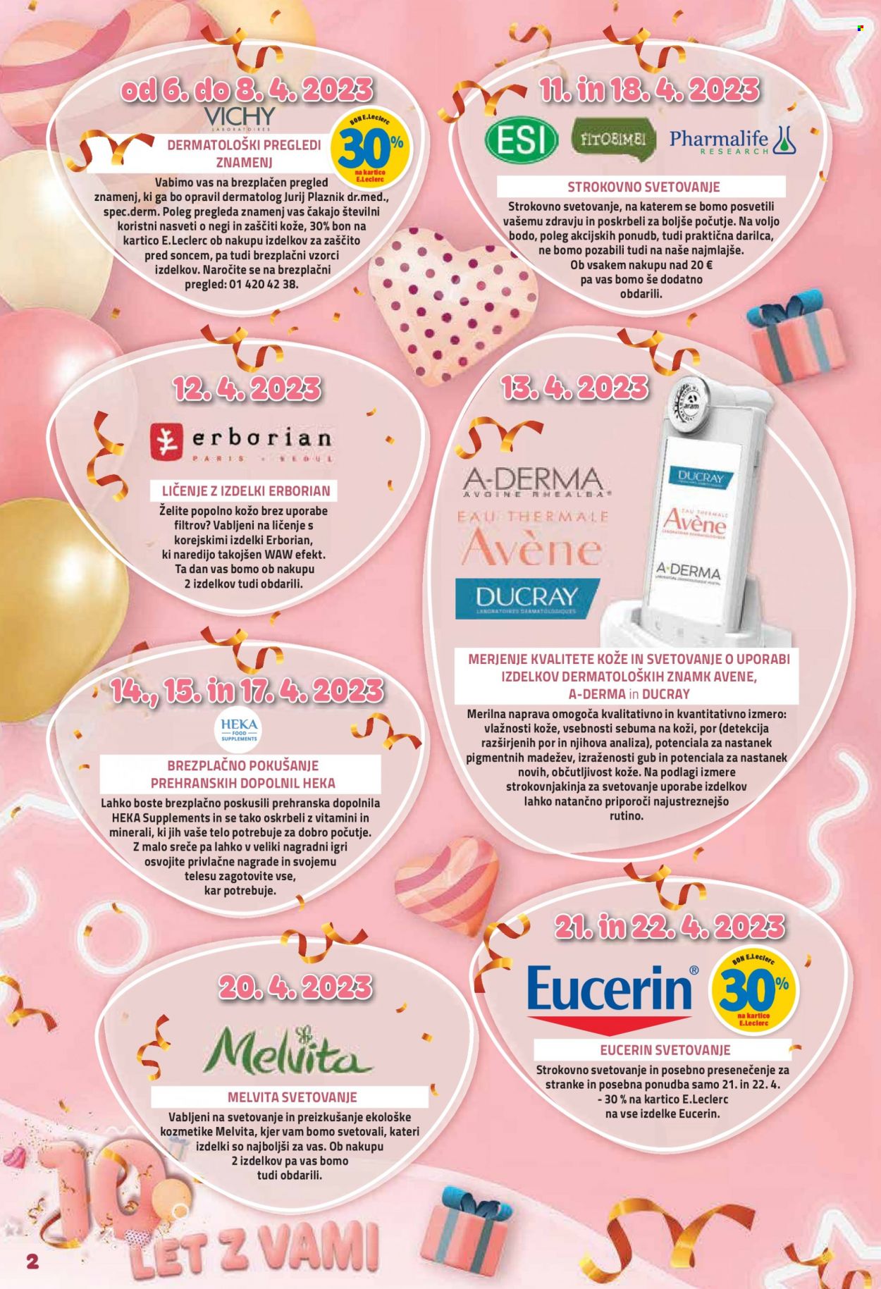 E.Leclerc katalog - 7.4.2023 - 22.4.2023. Stran 2
