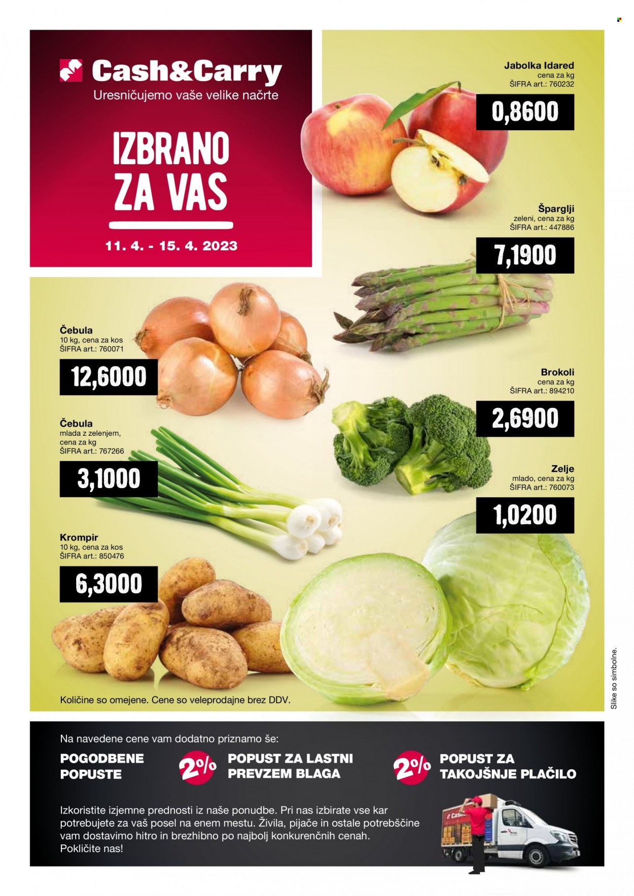 Mercator Cash & Carry katalog - 11.4.2023 - 15.4.2023. Stran 1