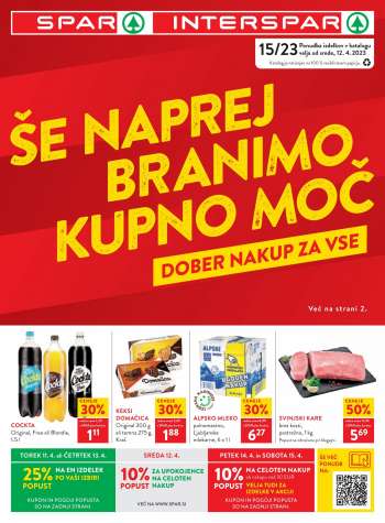 SPAR katalog - 12.4.2023 - 18.4.2023.