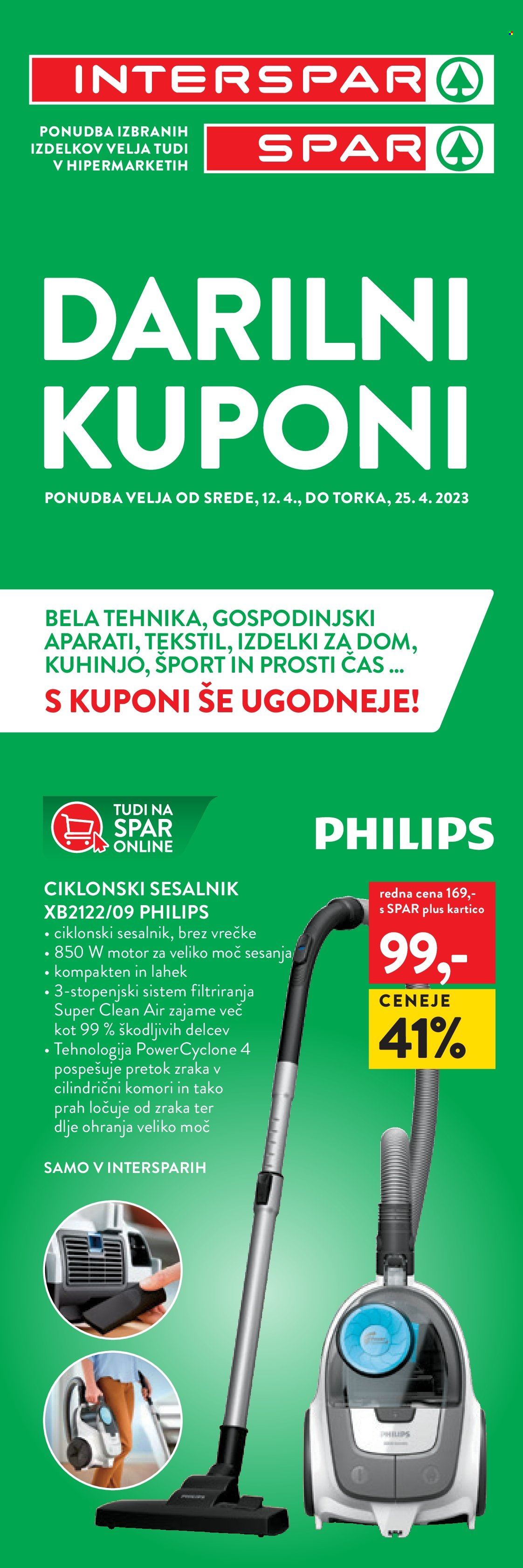 SPAR katalog - 12.4.2023 - 25.4.2023. Stran 1