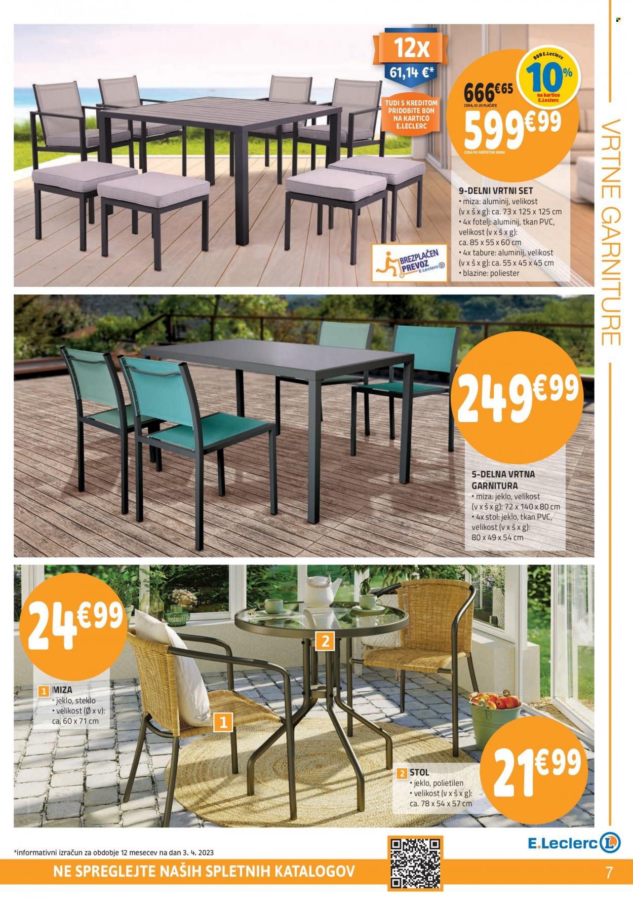 E.Leclerc katalog - 12.4.2023 - 27.5.2023. Stran 7