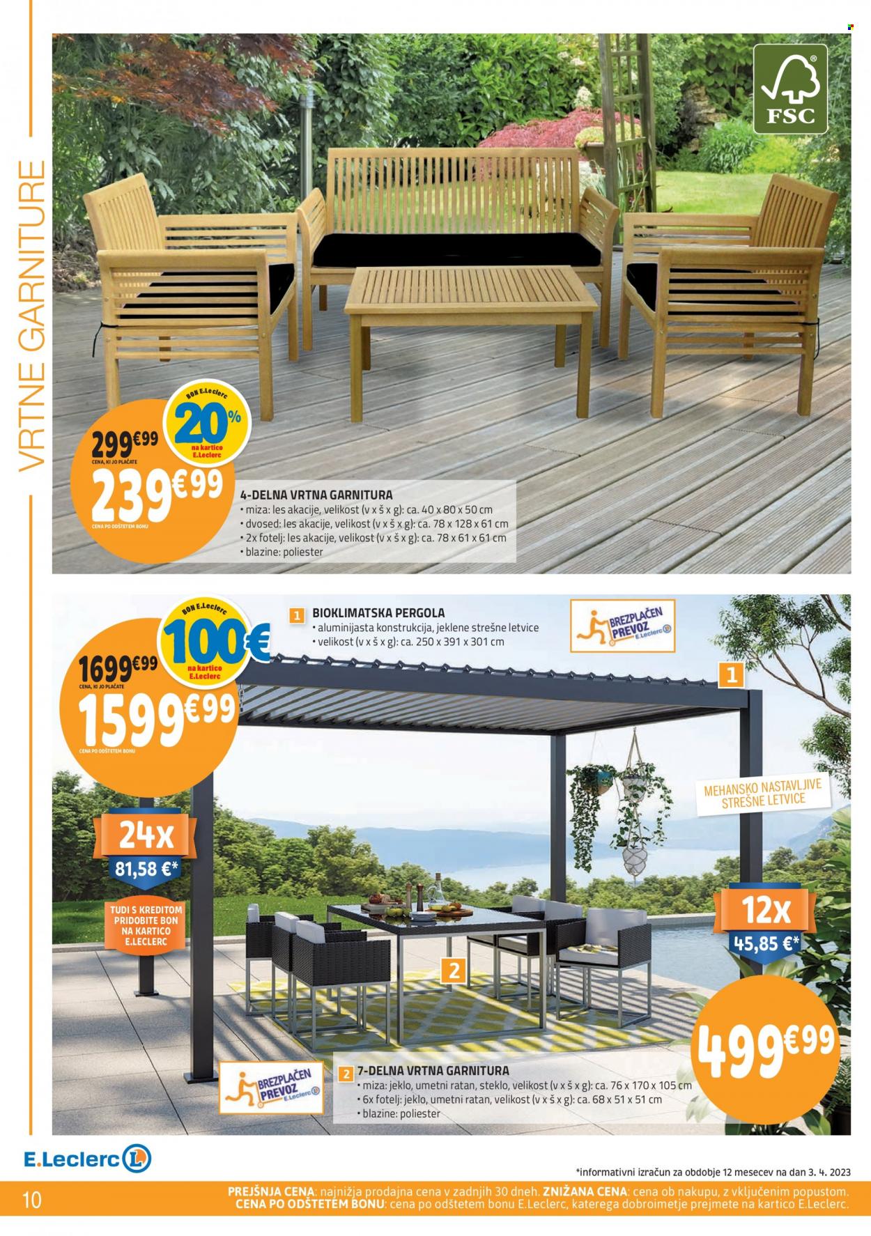 E.Leclerc katalog - 12.4.2023 - 27.5.2023. Stran 10