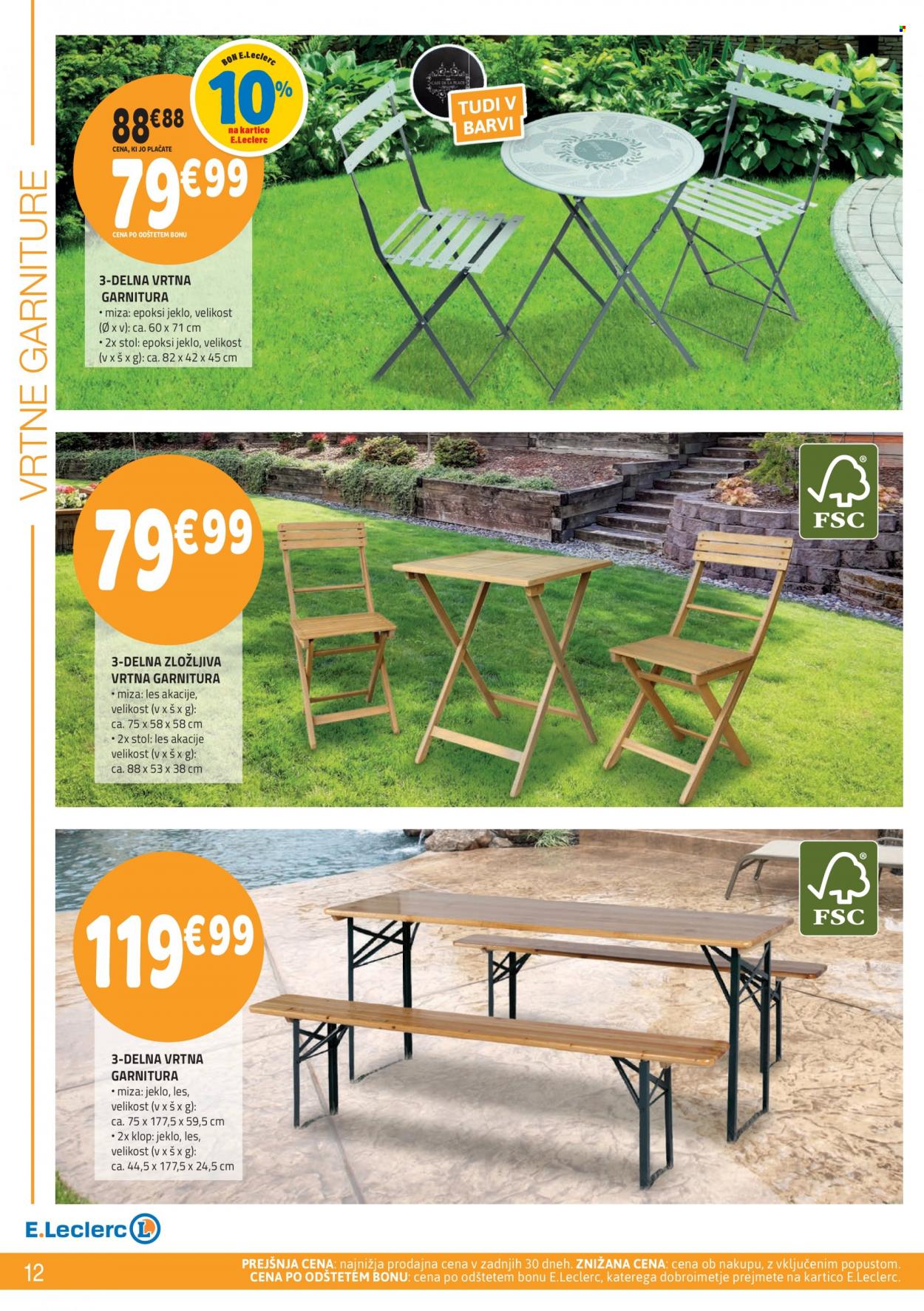 E.Leclerc katalog - 12.4.2023 - 27.5.2023. Stran 12