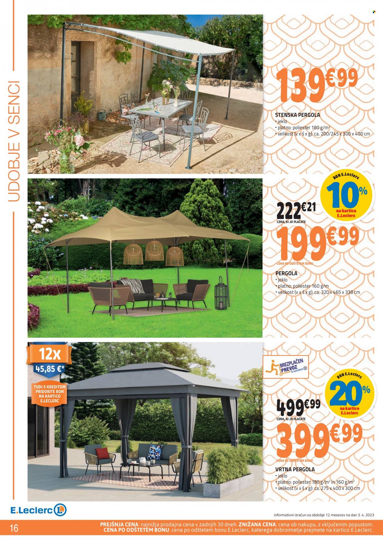 E.Leclerc katalog - 12.4.2023 - 27.5.2023. Stran 16
