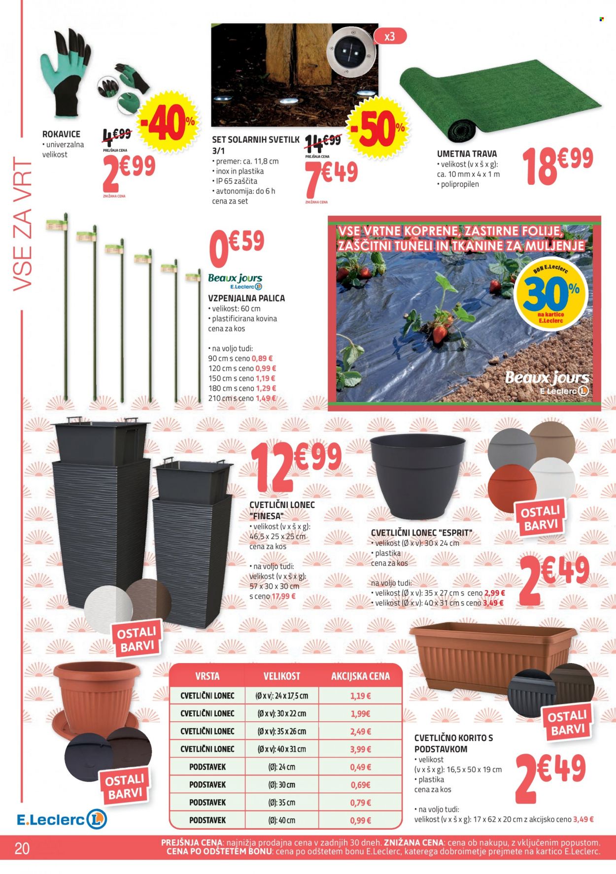 E.Leclerc katalog - 12.4.2023 - 27.5.2023. Stran 20