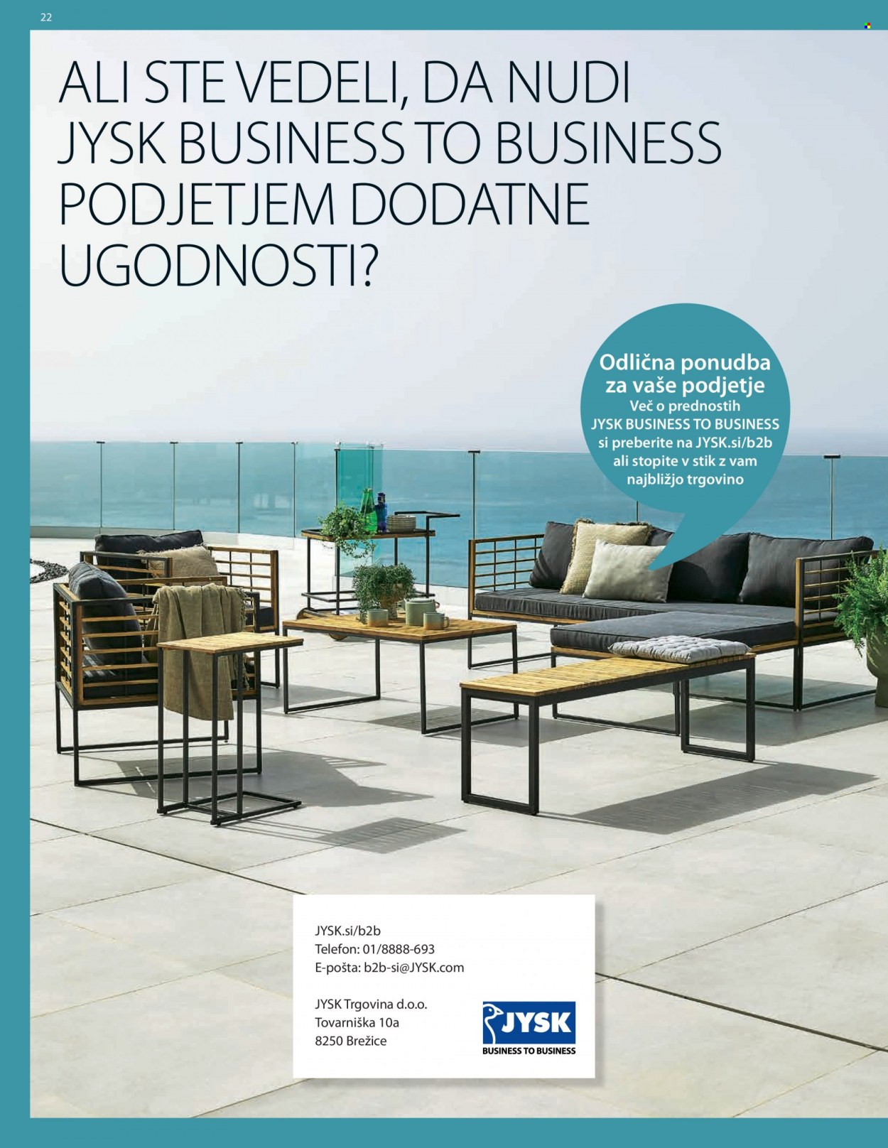 JYSK katalog - 11.4.2023 - 14.5.2023. Stran 22