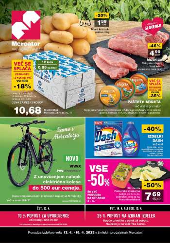 Mercator katalog - 13.4.2023 - 19.4.2023.