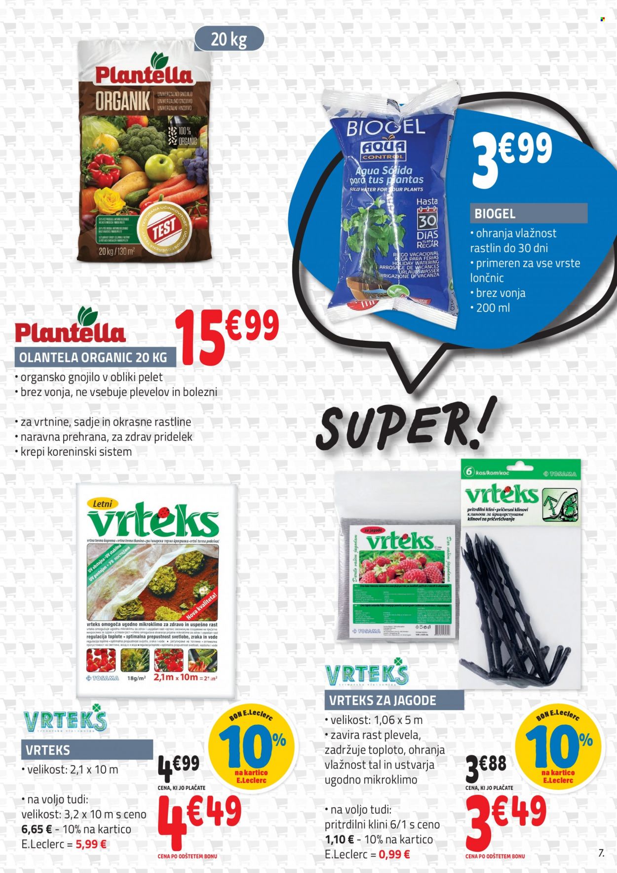 E.Leclerc katalog - 12.4.2023 - 22.4.2023. Stran 7