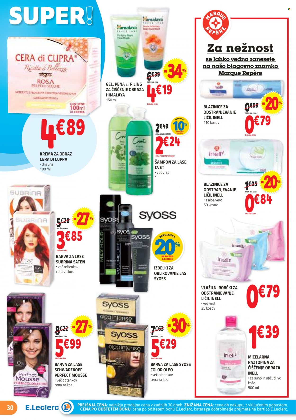 E.Leclerc katalog - 12.4.2023 - 22.4.2023. Stran 30