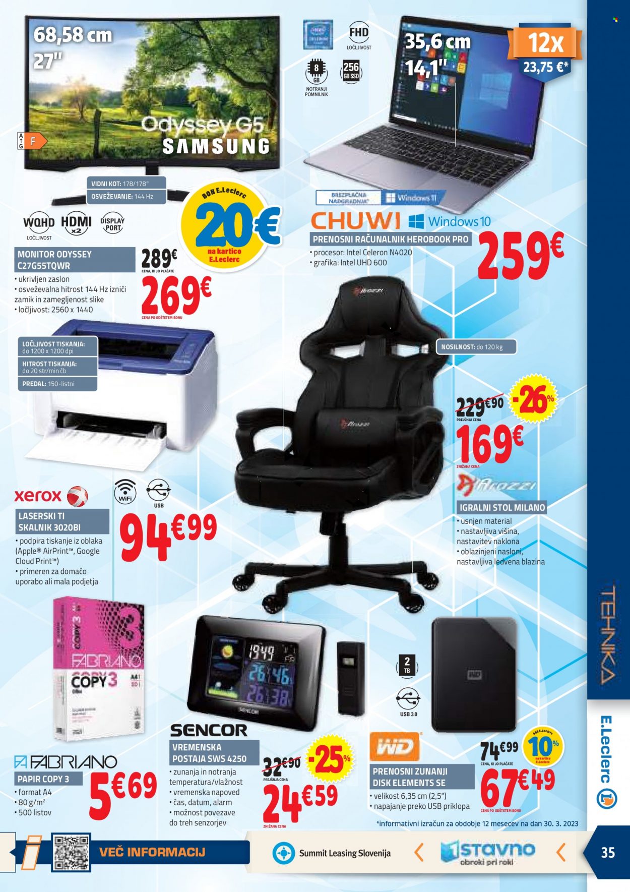 E.Leclerc katalog - 12.4.2023 - 22.4.2023. Stran 35
