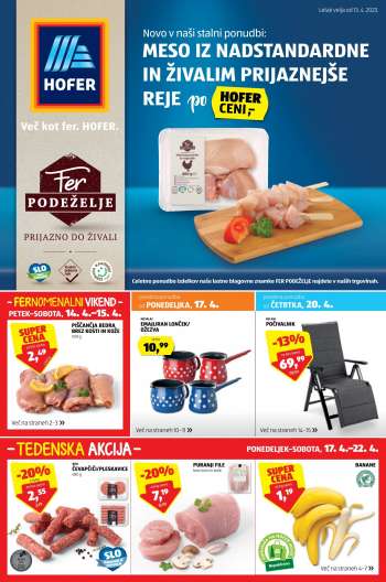 Hofer katalog - 13.4.2023 - 22.4.2023.
